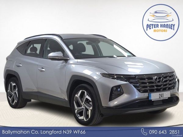 Hyundai Tucson SUV, Petrol Hybrid, 2024, Silver