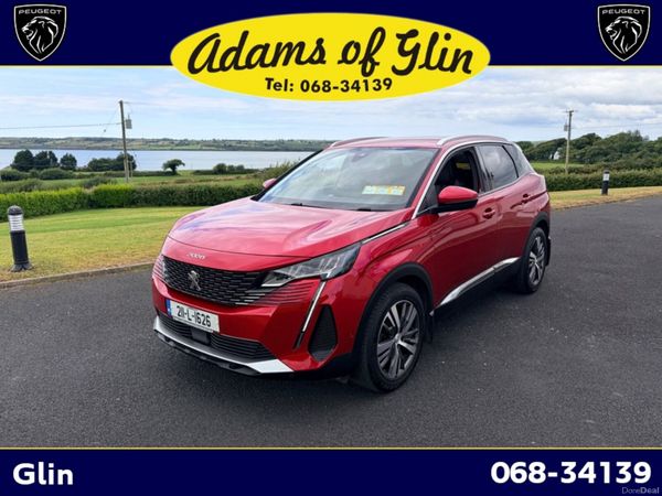 Peugeot 3008 SUV, Diesel, 2021, Red