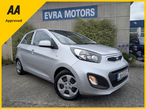 Kia Picanto Hatchback, Petrol, 2015, Silver
