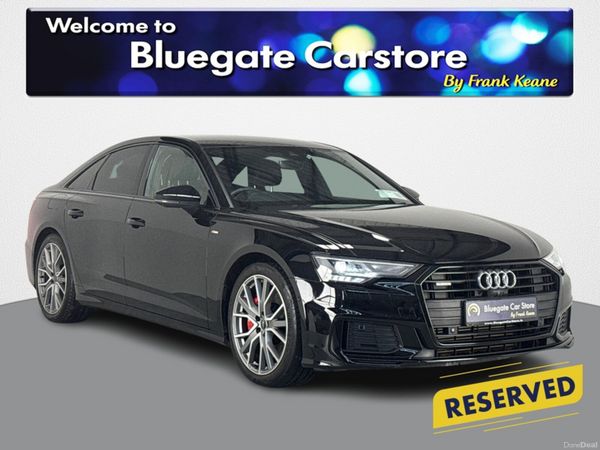 Audi A6 Saloon, Petrol Hybrid, 2023, Black