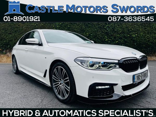 BMW 5-Series Saloon, Diesel, 2018, White