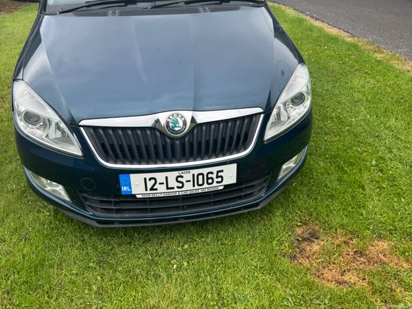 Skoda Fabia Hatchback, Diesel, 2012, Blue