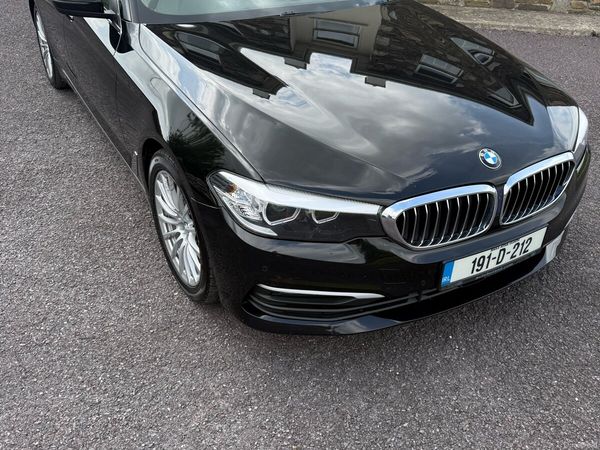 BMW 5-Series Saloon, Diesel, 2019, Black