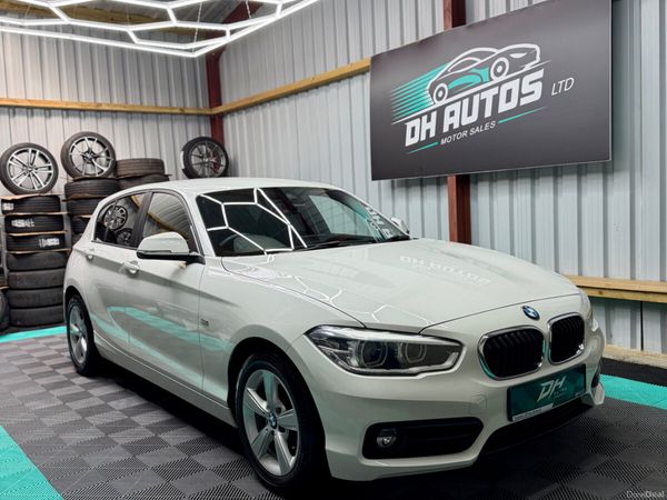 BMW 1-Series Hatchback, Petrol, 2017, White