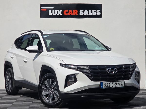 Hyundai Tucson SUV, Petrol Hybrid, 2023, White