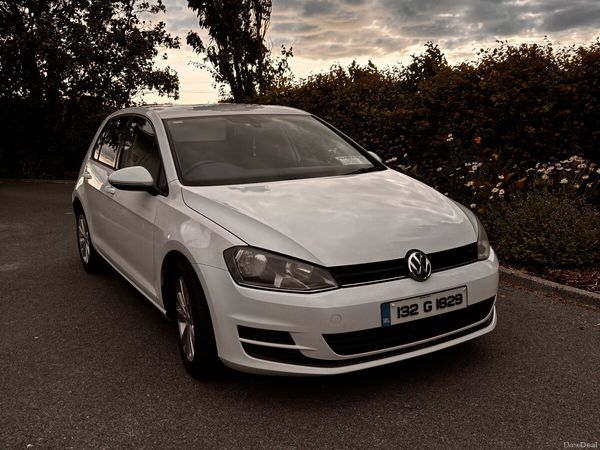 Volkswagen Golf Hatchback, Diesel, 2013, White