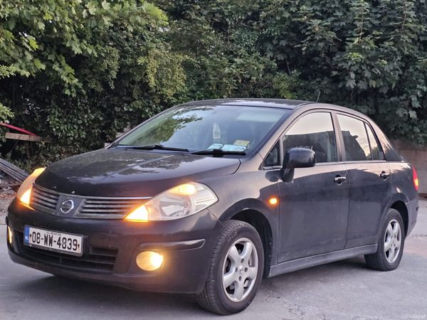 Nissan Tiida Saloon, Diesel, 2008, Black