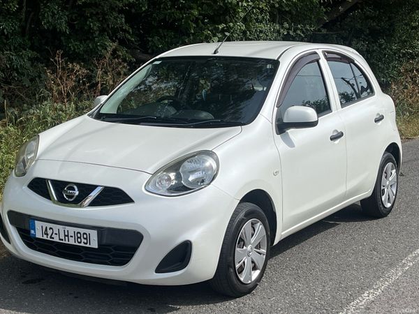 Nissan March Hatchback, Petrol, 2014, White