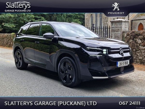Citroen C5 Aircross SUV, Petrol Hybrid, 2026, Black