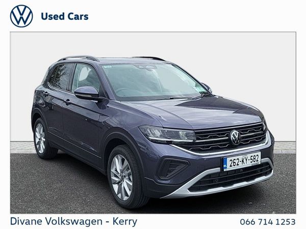 Volkswagen T-Cross SUV, Petrol, 2026, Grey