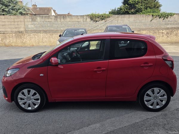 Peugeot 108 Hatchback, Petrol, 2018, Red