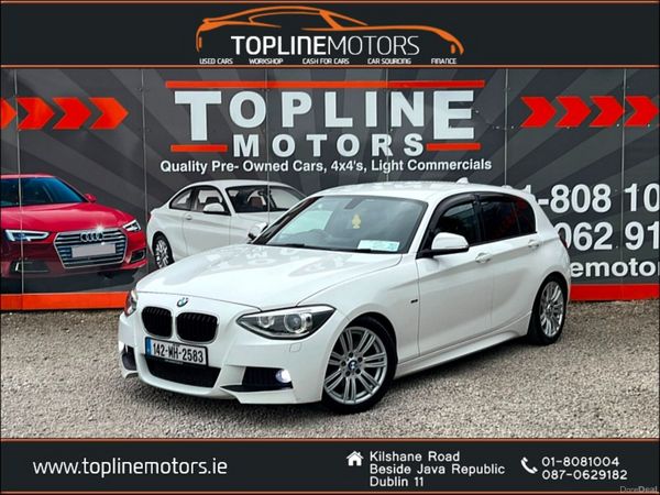 BMW 1-Series Hatchback, Petrol, 2014, White