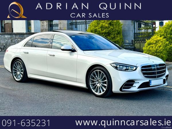 Mercedes-Benz S-Class Saloon, Petrol Plug-in Hybrid, 2023, White
