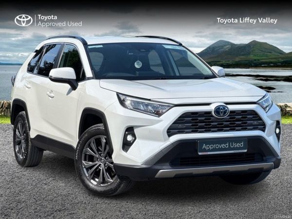 Toyota RAV4 SUV, Petrol Hybrid, 2022, White