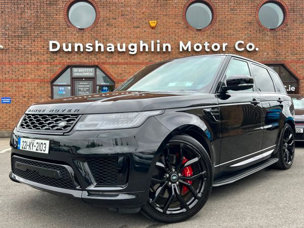 Land Rover Range Rover Sport Estate, Petrol Plug-in Hybrid, 2022, Black