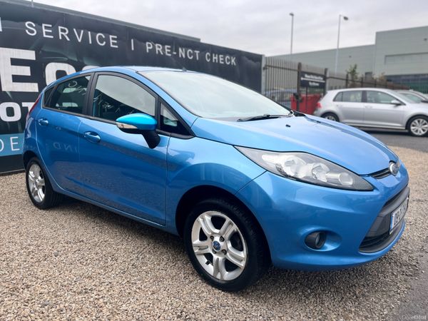 Ford Fiesta Hatchback, Petrol, 2009, Blue