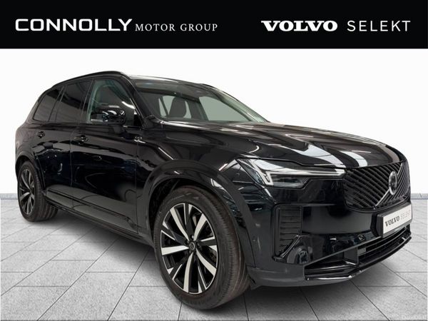 Volvo XC90 SUV, Petrol Plug-in Hybrid, 2025, Black