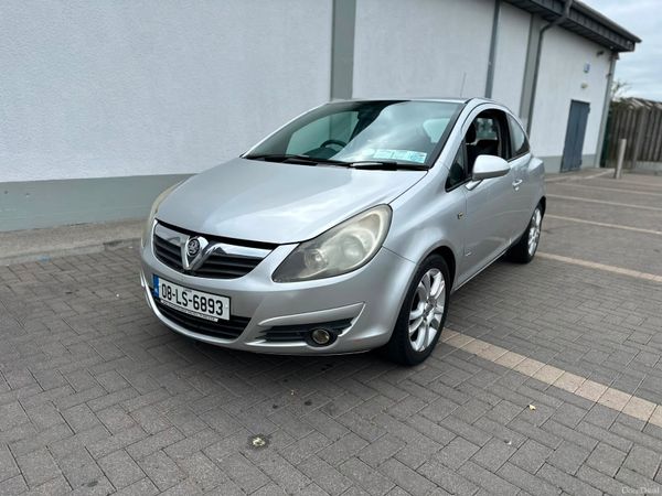 Vauxhall Corsa Hatchback, Petrol, 2008, Silver