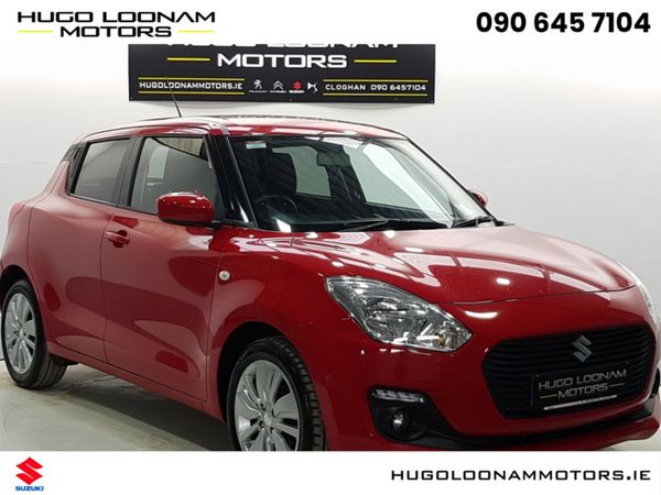 Suzuki Swift Hatchback, Petrol, 2020, Red