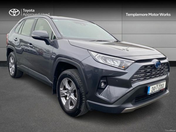 Toyota RAV4 SUV, Petrol Hybrid, 2024, Grey