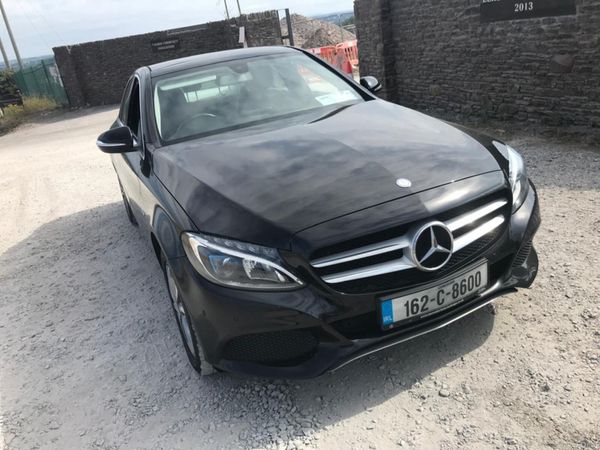 Mercedes-Benz C-Class Saloon, Petrol Plug-in Hybrid, 2016, Black