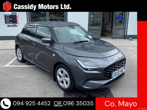 Suzuki Swift Hatchback, Petrol Hybrid, 2025, Grey