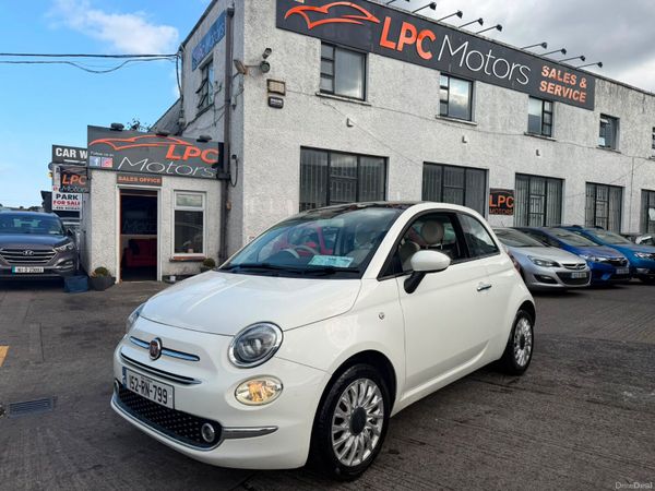Fiat 500 Hatchback, Petrol, 2015, White