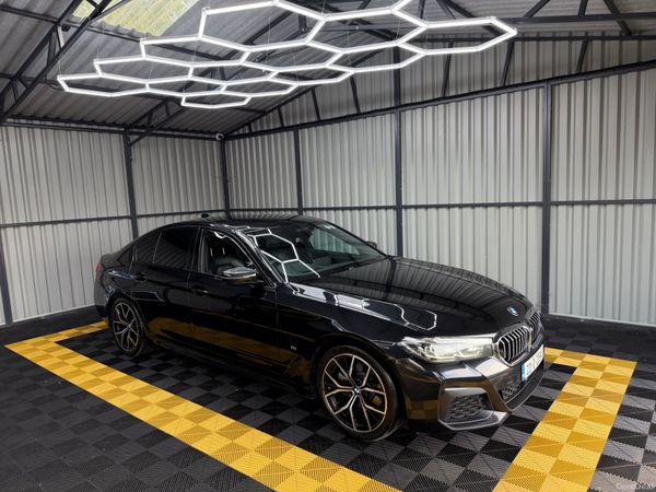 BMW 5-Series Saloon, Diesel, 2022, Black