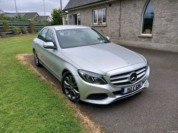 Mercedes-Benz C-Class Saloon, Diesel, 2015, Silver