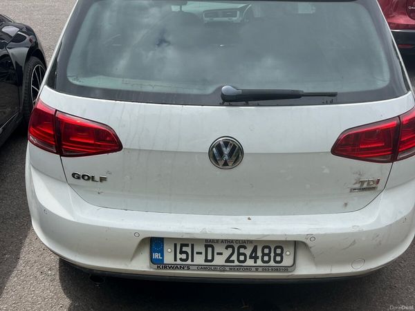 Volkswagen Golf Estate, Diesel, 2015, White