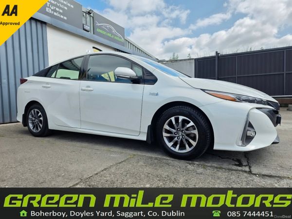 Toyota Prius Hatchback, Petrol Plug-in Hybrid, 2019, White