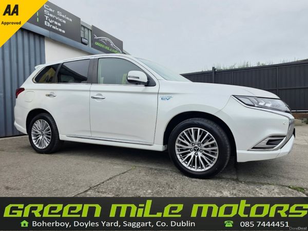Mitsubishi Outlander SUV, Petrol Plug-in Hybrid, 2022, White