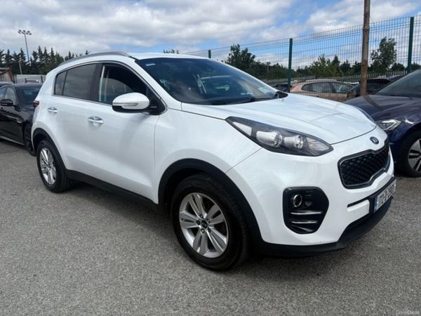 Kia Sportage SUV, Diesel, 2017, White