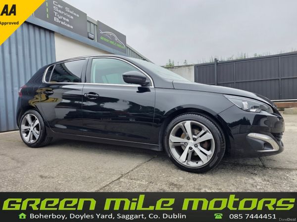 Peugeot 308 Hatchback, Diesel, 2015, Black