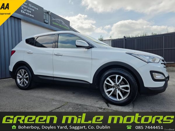 Hyundai Santa Fe SUV, Diesel, 2014, White