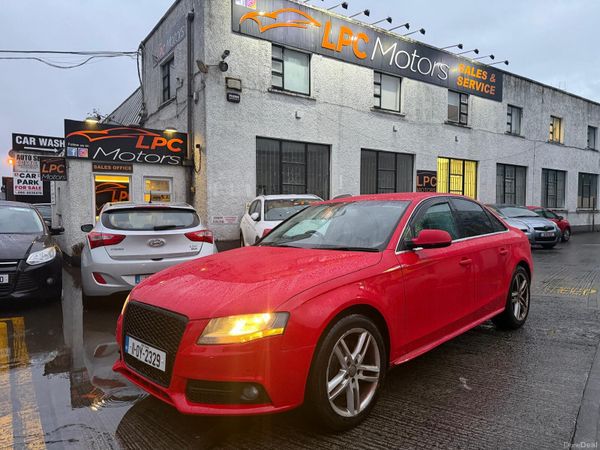 Audi A4 Saloon, Diesel, 2011, Red