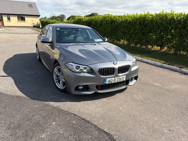 BMW 5-Series Saloon, Diesel, 2014, Grey