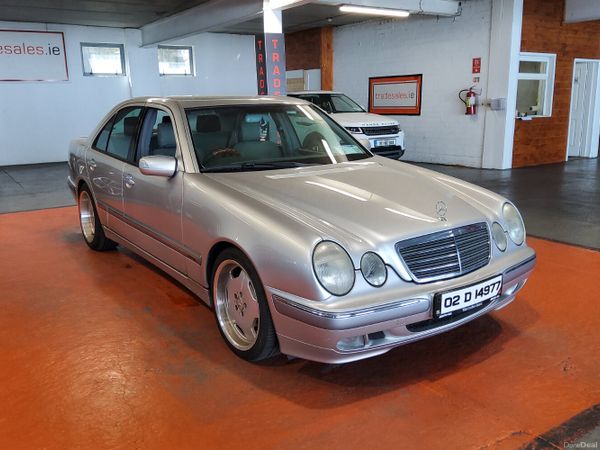Mercedes-Benz E-Class Saloon, Petrol, 2002, Silver