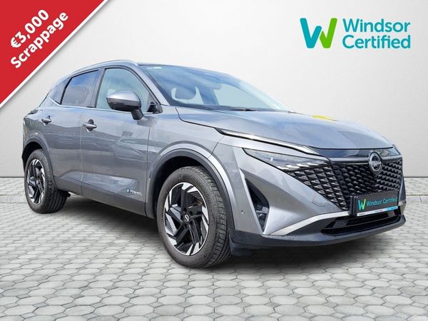 Nissan Qashqai SUV, Petrol Hybrid, 2025, Grey
