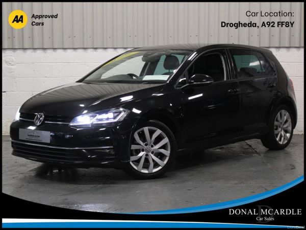 Volkswagen Golf Hatchback, Petrol, 2017, Black