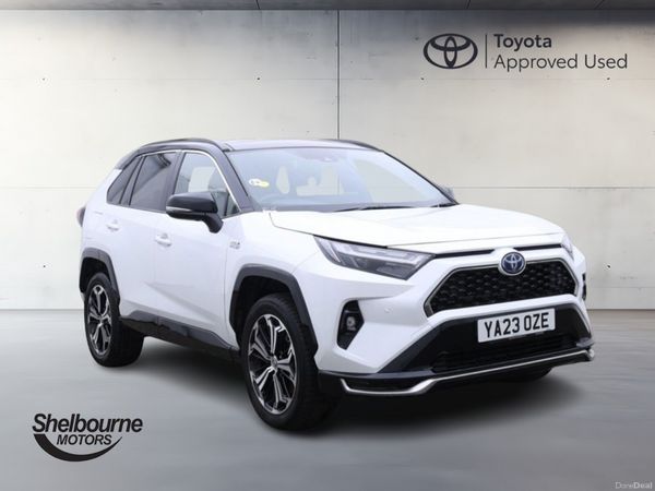 Toyota RAV4 Estate, Petrol Hybrid, 2023, White