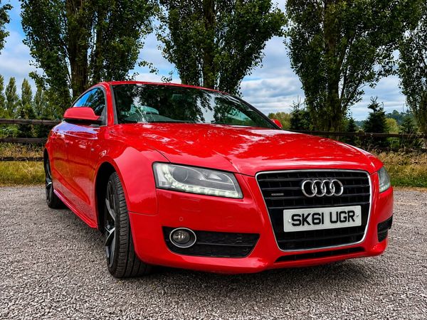 Audi A5 Hatchback, Diesel, 2011, Red