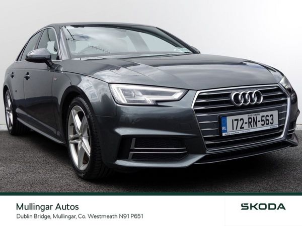 Audi A4 Saloon, Diesel, 2017, Grey