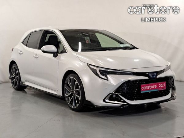 Toyota Corolla Hatchback, Petrol Hybrid, 2023, White