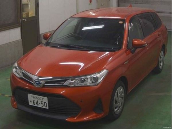 Toyota Corolla Estate, Petrol Hybrid, 2018, Orange