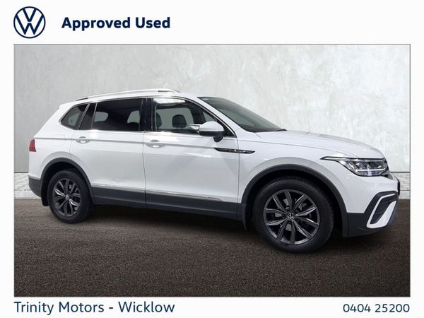 Volkswagen Tiguan Allspace SUV, Diesel, 2023, White