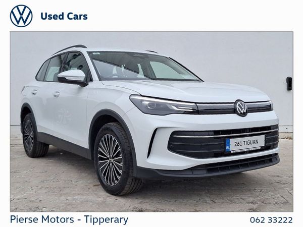 Volkswagen Tiguan SUV, Petrol Hybrid, 2026, White