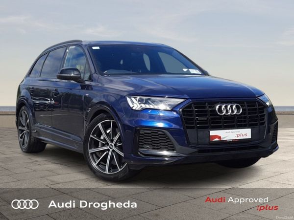 Audi Q7 SUV, Petrol Plug-in Hybrid, 2021, Blue