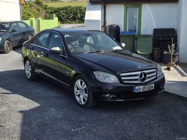 Mercedes-Benz C-Class Saloon, Petrol, 2008, Black