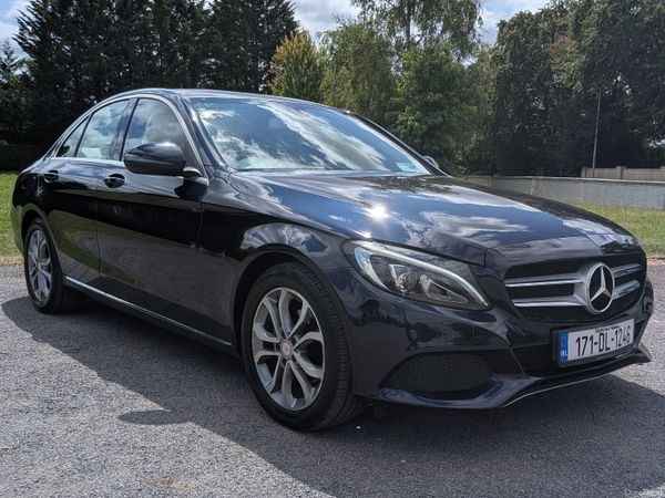 Mercedes-Benz C-Class Saloon, Diesel, 2017, Blue